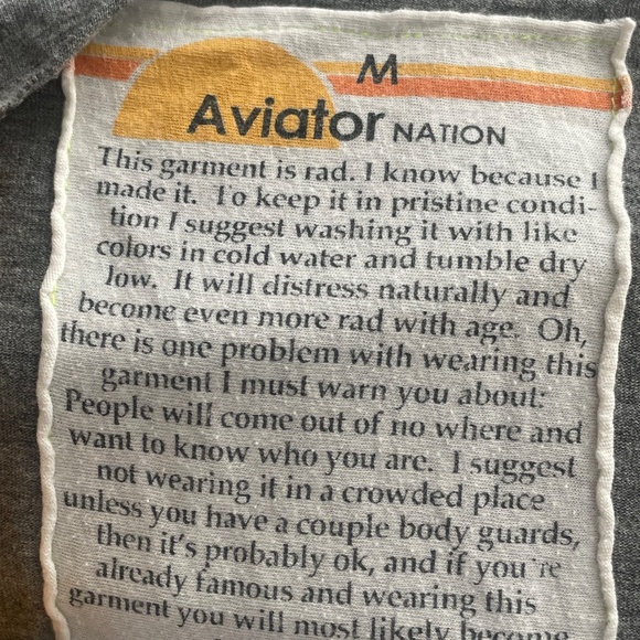 Aviator Nation Shirt - Picture 2 of 5
